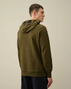 Homme C.P. Company Sweat-Shirts^Diagonal Raised Fleece Goggle Hoodie