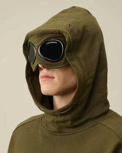 Homme C.P. Company Sweat-Shirts^Diagonal Raised Fleece Goggle Hoodie