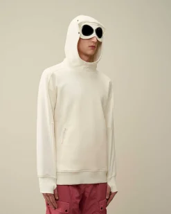 Homme C.P. Company Sweat-Shirts^Diagonal Raised Fleece Goggle Hoodie