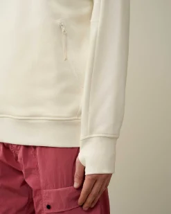Homme C.P. Company Sweat-Shirts^Diagonal Raised Fleece Goggle Hoodie