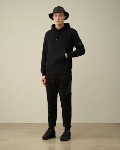 Homme C.P. Company Sweat-Shirts^Diagonal Raised Fleece Hoodie