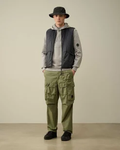 Homme C.P. Company Sweat-Shirts^Diagonal Raised Fleece Hoodie
