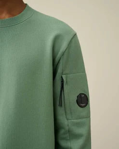 Homme C.P. Company Sweat-Shirts^Diagonal Raised Fleece Sweatshirt