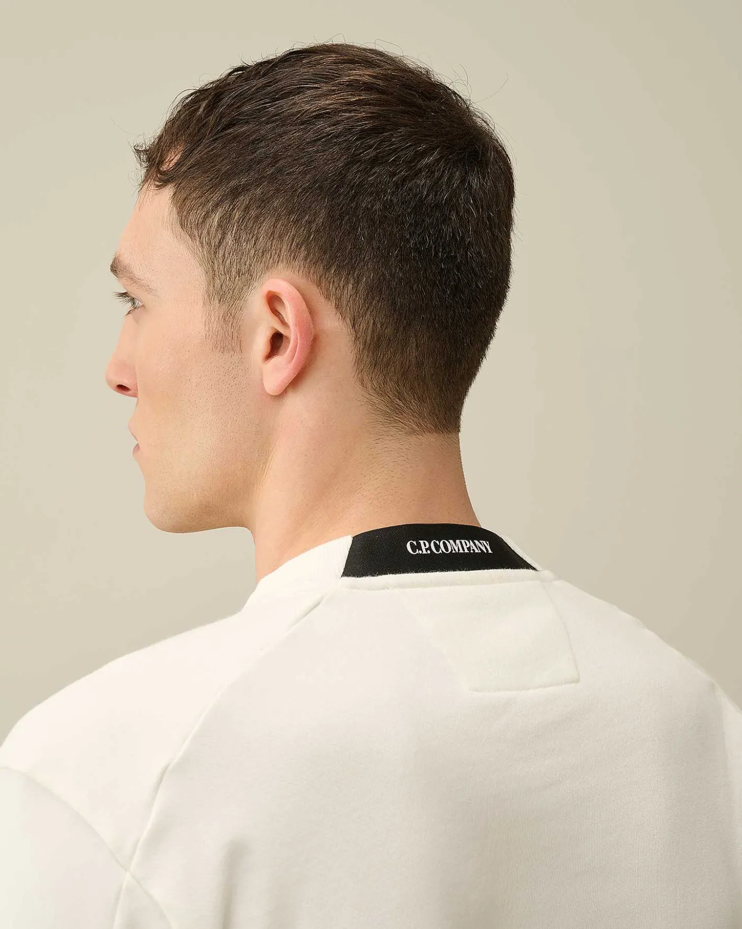 Homme C.P. Company Sweat-Shirts^Diagonal Raised Fleece Sweatshirt