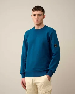 Homme C.P. Company Sweat-Shirts^Diagonal Raised Fleece Sweatshirt