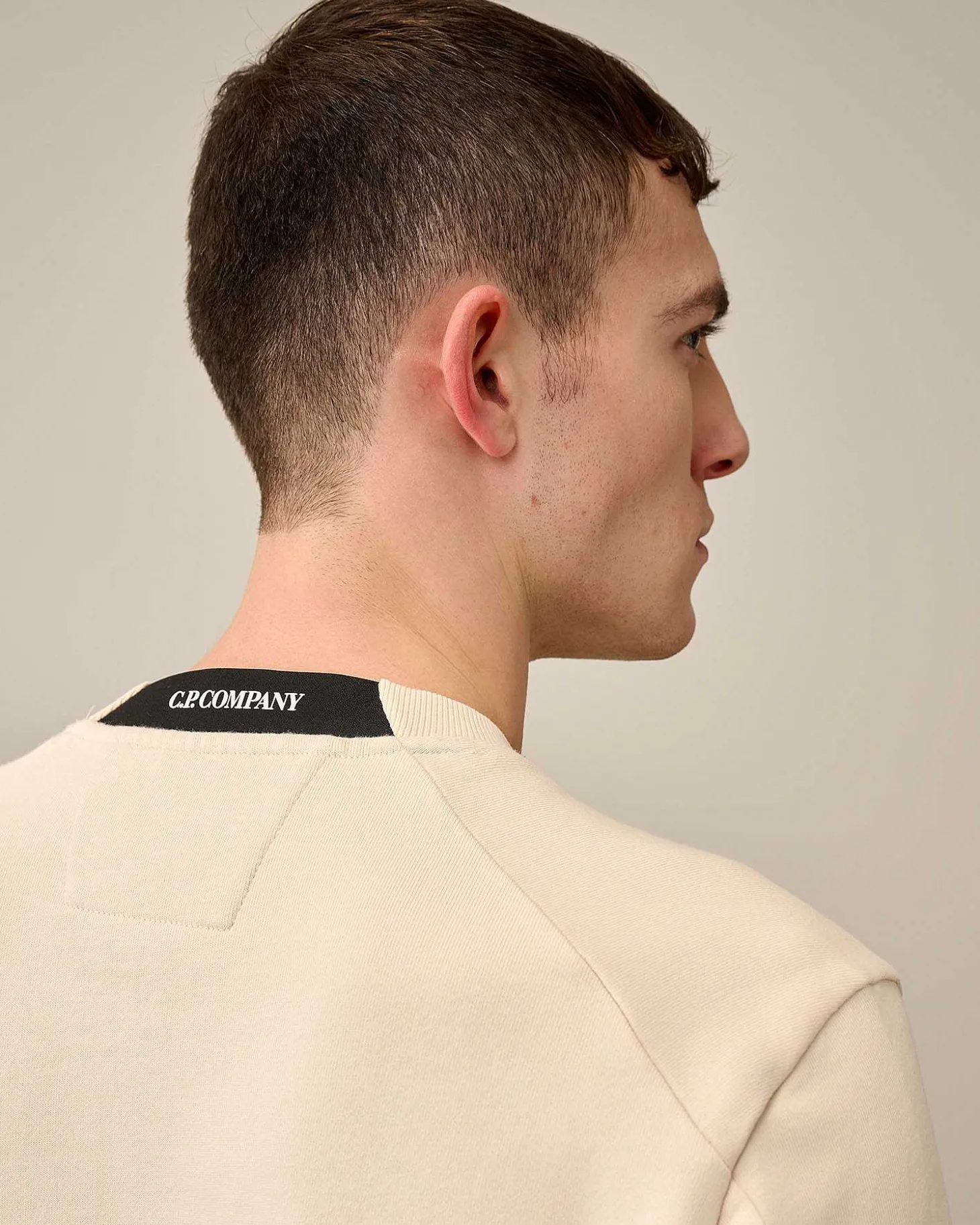 Homme C.P. Company Sweat-Shirts^Diagonal Raised Fleece Sweatshirt