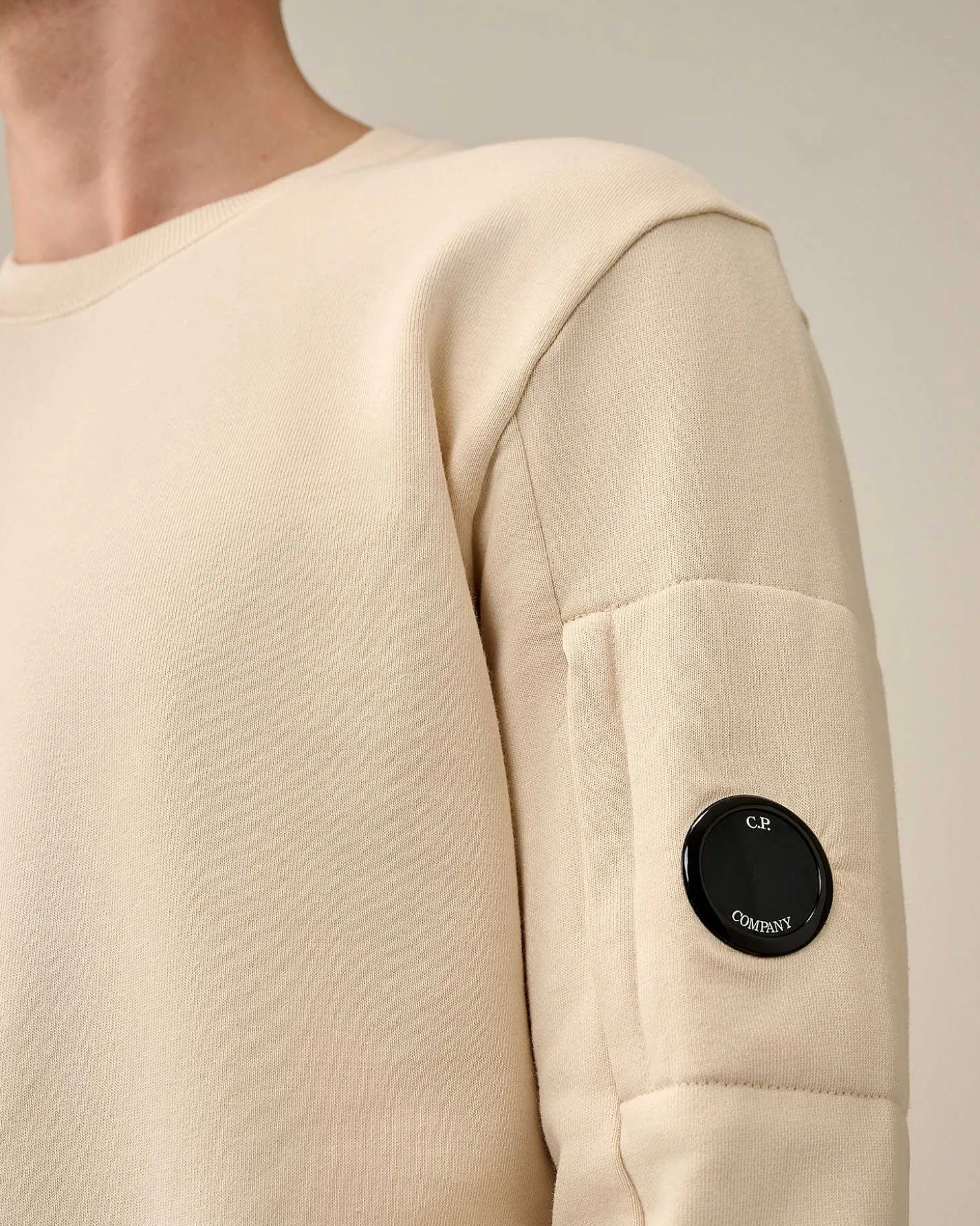 Homme C.P. Company Sweat-Shirts^Diagonal Raised Fleece Sweatshirt
