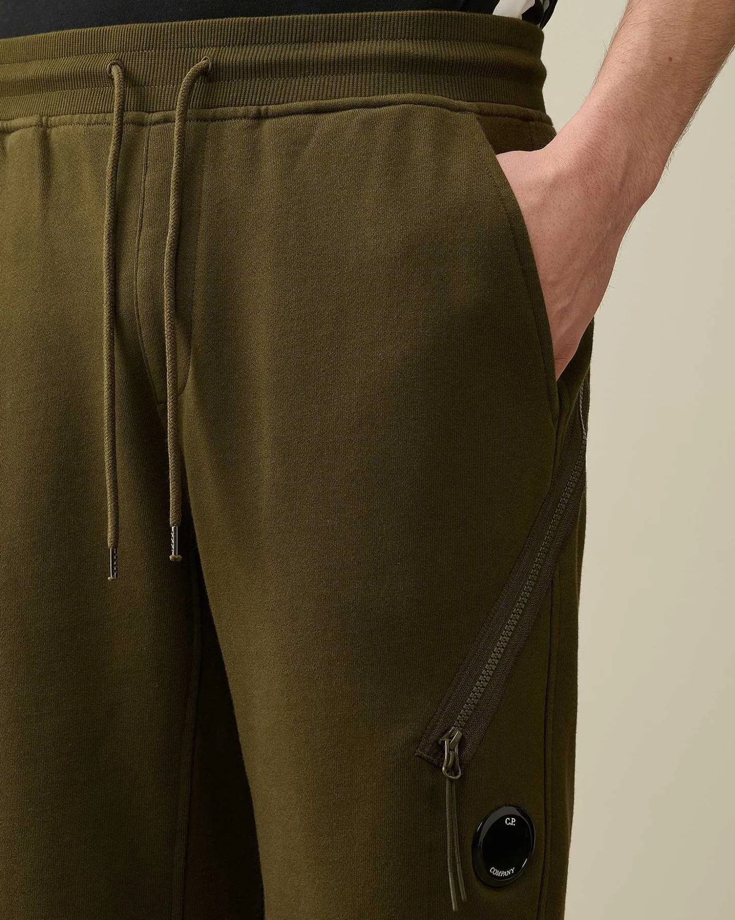 Homme C.P. Company Survêtements Et Shorts^Diagonal Raised Fleece Zipped Pocket Shorts