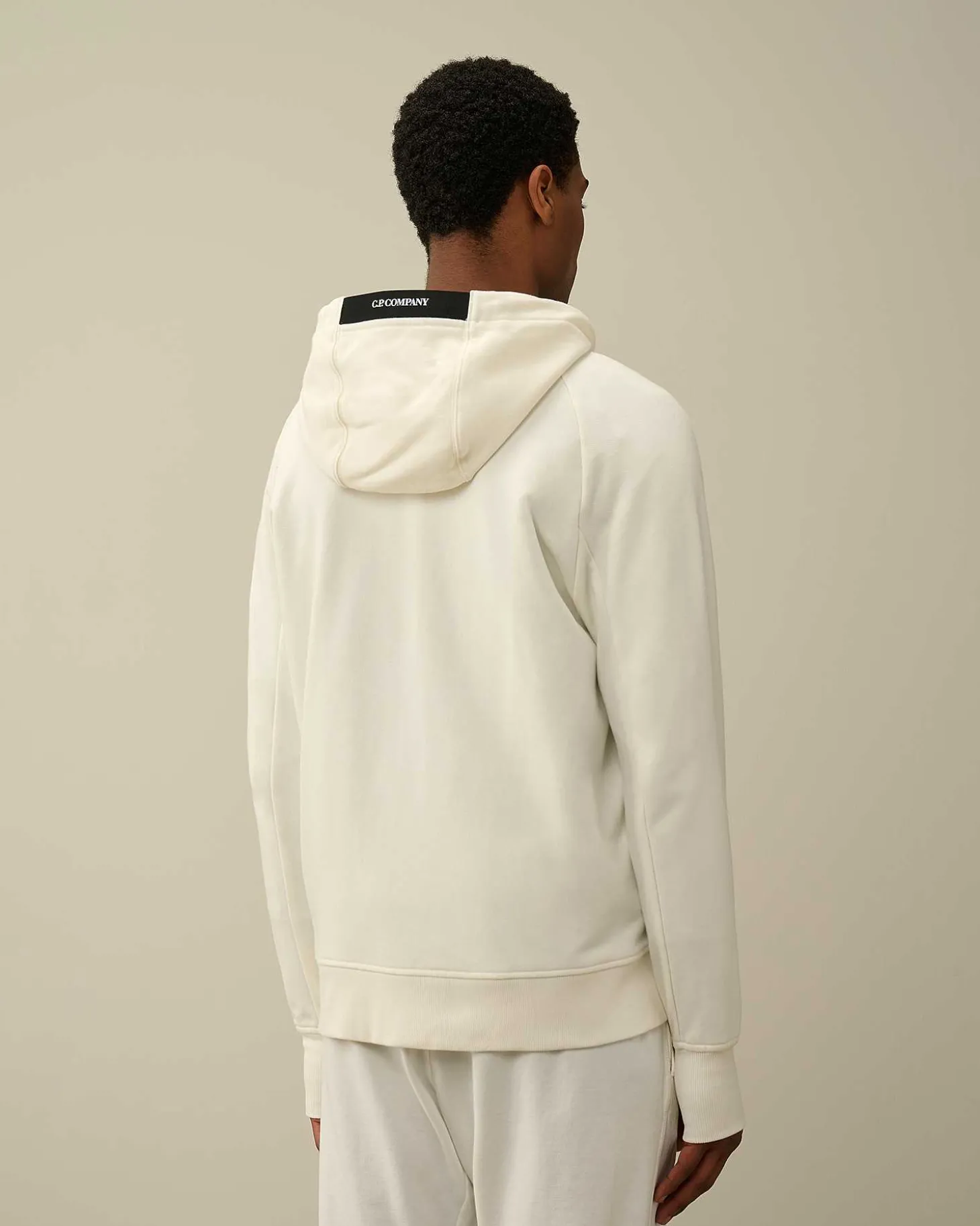 Homme C.P. Company Sweat-Shirts^Diagonal Raised Fleece Zipped Hoodie