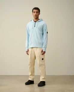 Homme C.P. Company Sweat-Shirts^Diagonal Raised Fleece Zipped Hoodie