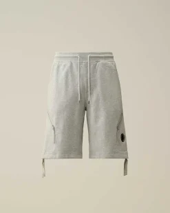 Homme C.P. Company Survêtements Et Shorts^Diagonal Raised Fleece Zipped Pocket Shorts