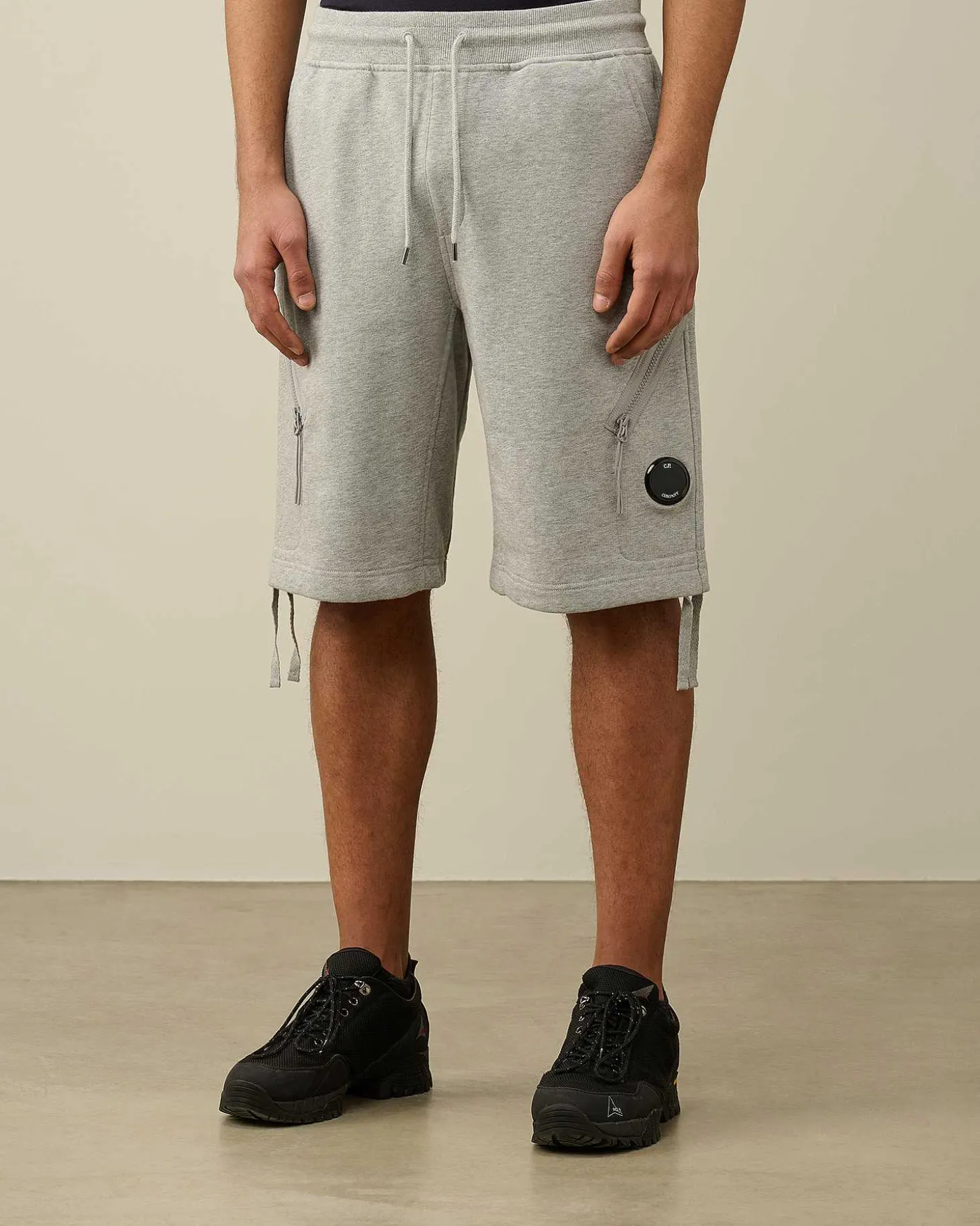 Homme C.P. Company Survêtements Et Shorts^Diagonal Raised Fleece Zipped Pocket Shorts