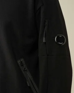 Homme C.P. Company Sweat-Shirts^Diagonal Raised Fleece Zipped Sweatshirt