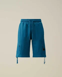 Homme C.P. Company Survêtements Et Shorts^Diagonal Raised Fleece Zipped Pocket Shorts