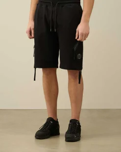 Homme C.P. Company Survêtements Et Shorts^Diagonal Raised Fleece Zipped Pocket Shorts