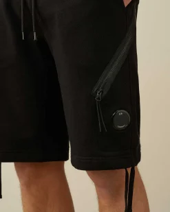 Homme C.P. Company Survêtements Et Shorts^Diagonal Raised Fleece Zipped Pocket Shorts