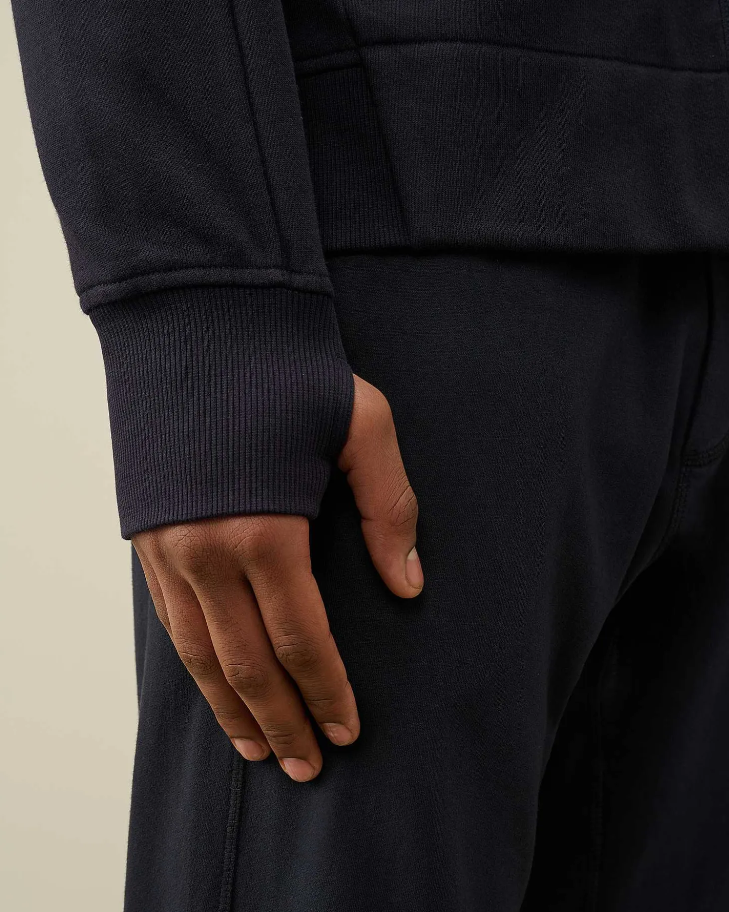 Homme C.P. Company Sweat-Shirts^Diagonal Raised Fleece Zipped Hoodie