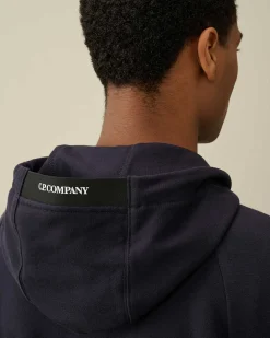 Homme C.P. Company Sweat-Shirts^Diagonal Raised Fleece Zipped Hoodie