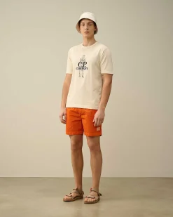 Homme C.P. Company Vêtements De Plage^Eco-Chrome R Short Swim Shorts