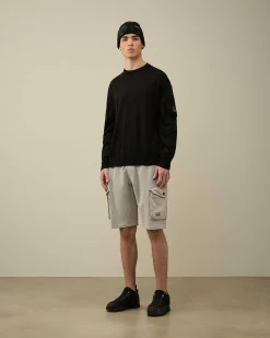 Homme C.P. Company Pulls^Filo Di Scozia Lens Knit