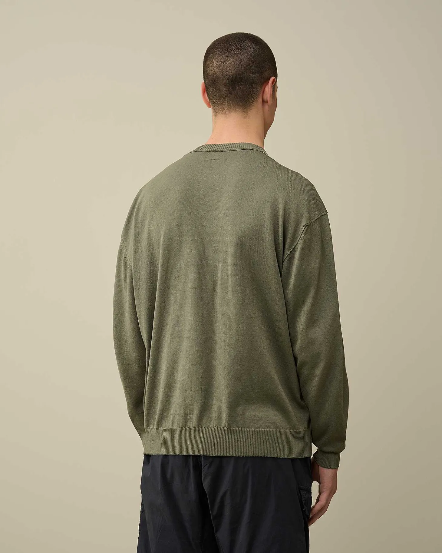 Homme C.P. Company Pulls^Filo Di Scozia Lens Knit