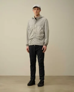 Homme C.P. Company Surchemises^Flatt Nylon Goggle Overshirt