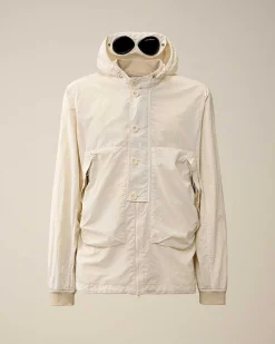 Homme C.P. Company Surchemises^Flatt Nylon Goggle Overshirt