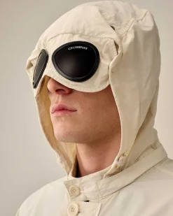 Homme C.P. Company Surchemises^Flatt Nylon Goggle Overshirt
