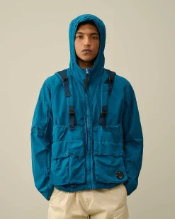 Homme C.P. Company Vestes Et Manteaux^Flatt Nylon Reversible Hooded Jacket