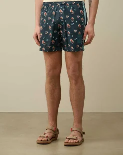 Homme C.P. Company Vêtements De Plage^Flatt Nylon Sponged Swim Shorts