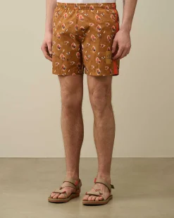 Homme C.P. Company Vêtements De Plage^Flatt Nylon Sponged Swim Shorts