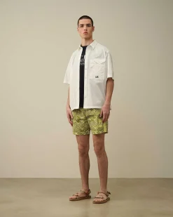 Homme C.P. Company Vêtements De Plage^Flatt Nylon Swim Shorts