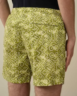 Homme C.P. Company Vêtements De Plage^Flatt Nylon Swim Shorts