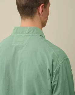 Homme C.P. Company Surchemises^Flatt Nylon Utility Overshirt