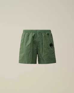 Homme C.P. Company Vêtements De Plage^Flatt Nylon Utility Swim Shorts