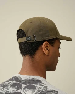 Homme C.P. Company Chapeaux^Gabardine Logo Cap