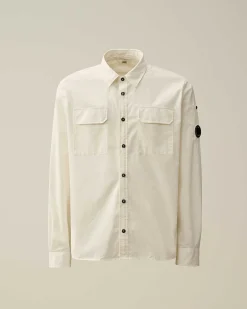 Homme C.P. Company Chemises^Gabardine Pockets Shirt