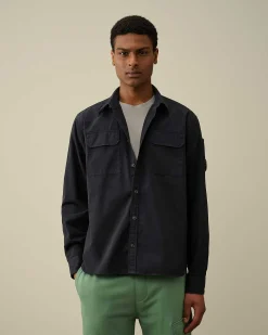 Homme C.P. Company Chemises^Gabardine Pockets Shirt