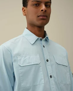 Homme C.P. Company Chemises^Gabardine Pockets Shirt