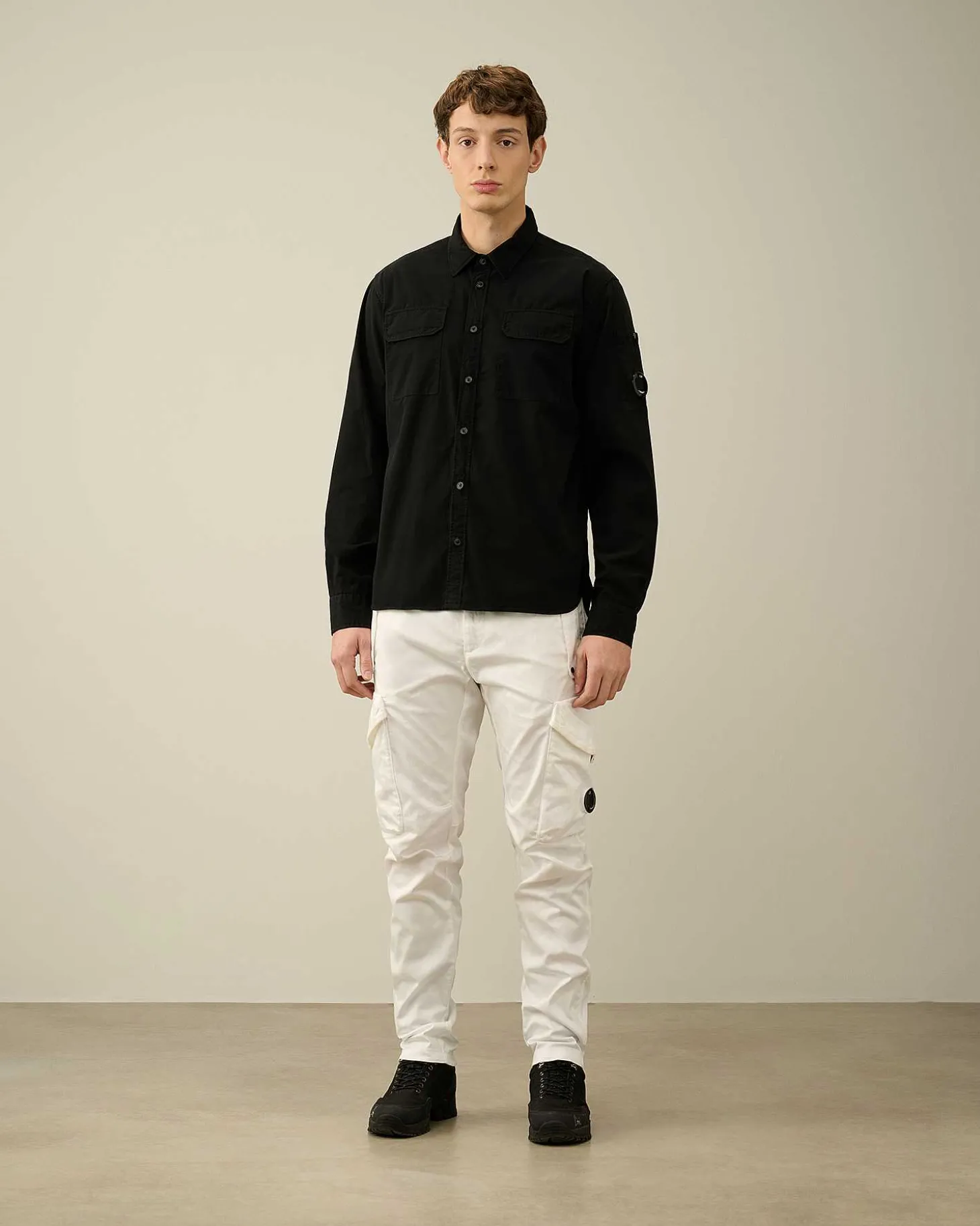 Homme C.P. Company Chemises^Gabardine Pockets Shirt