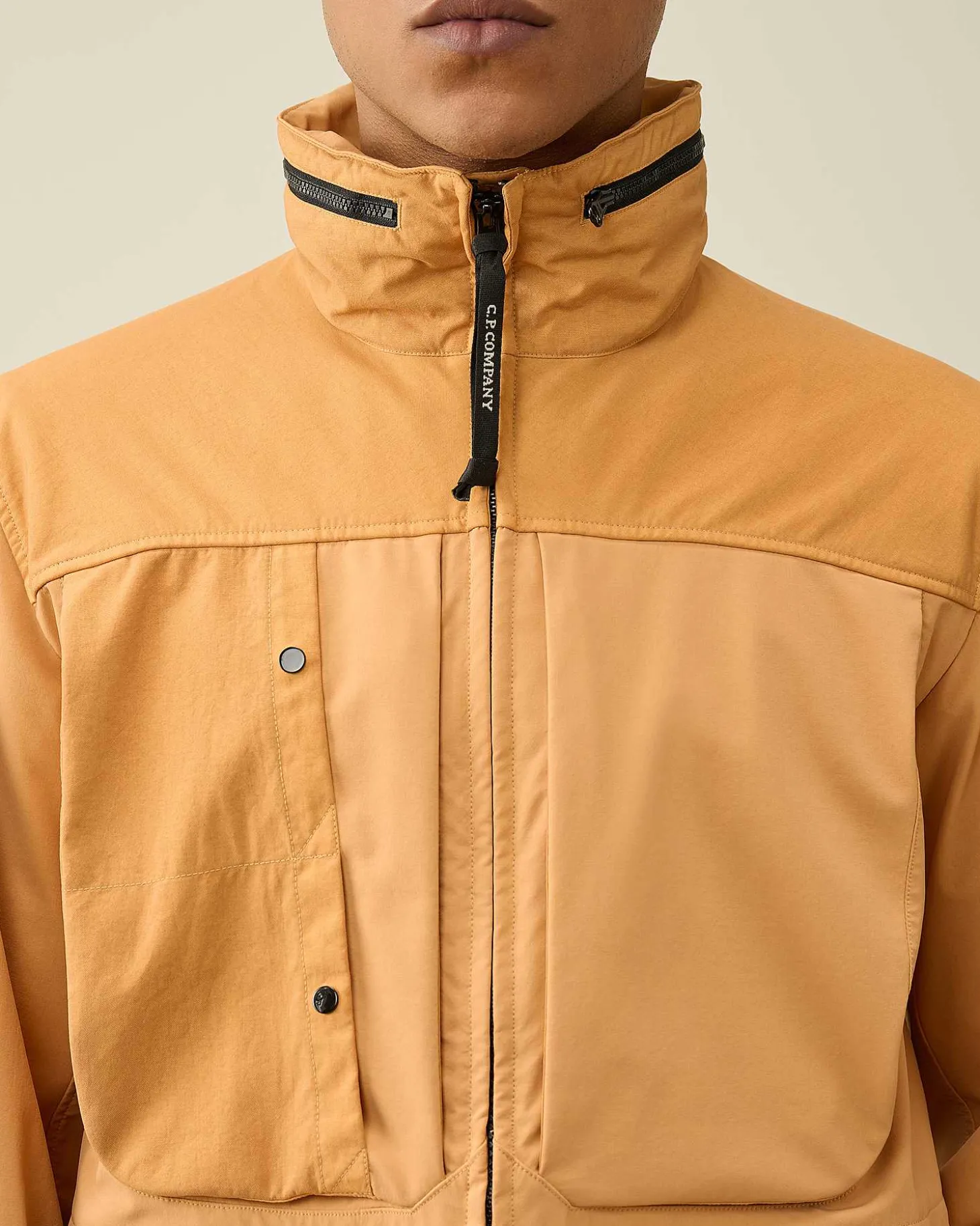 Homme C.P. Company Vestes Et Manteaux^G.D. Shell Mixed Jacket