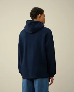 Homme C.P. Company Sweat-Shirts^Indigo Fleece Hoodie