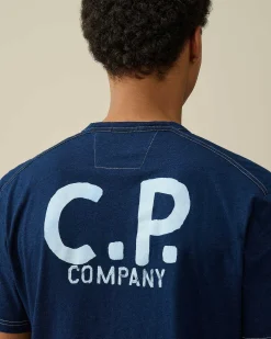 Homme C.P. Company T-Shirts Et Polos^Indigo Jersey T-Shirt
