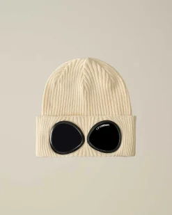 Kids C.P. Company Vêtements 2-3 Ans^Kids' Cotton Goggle Beanie