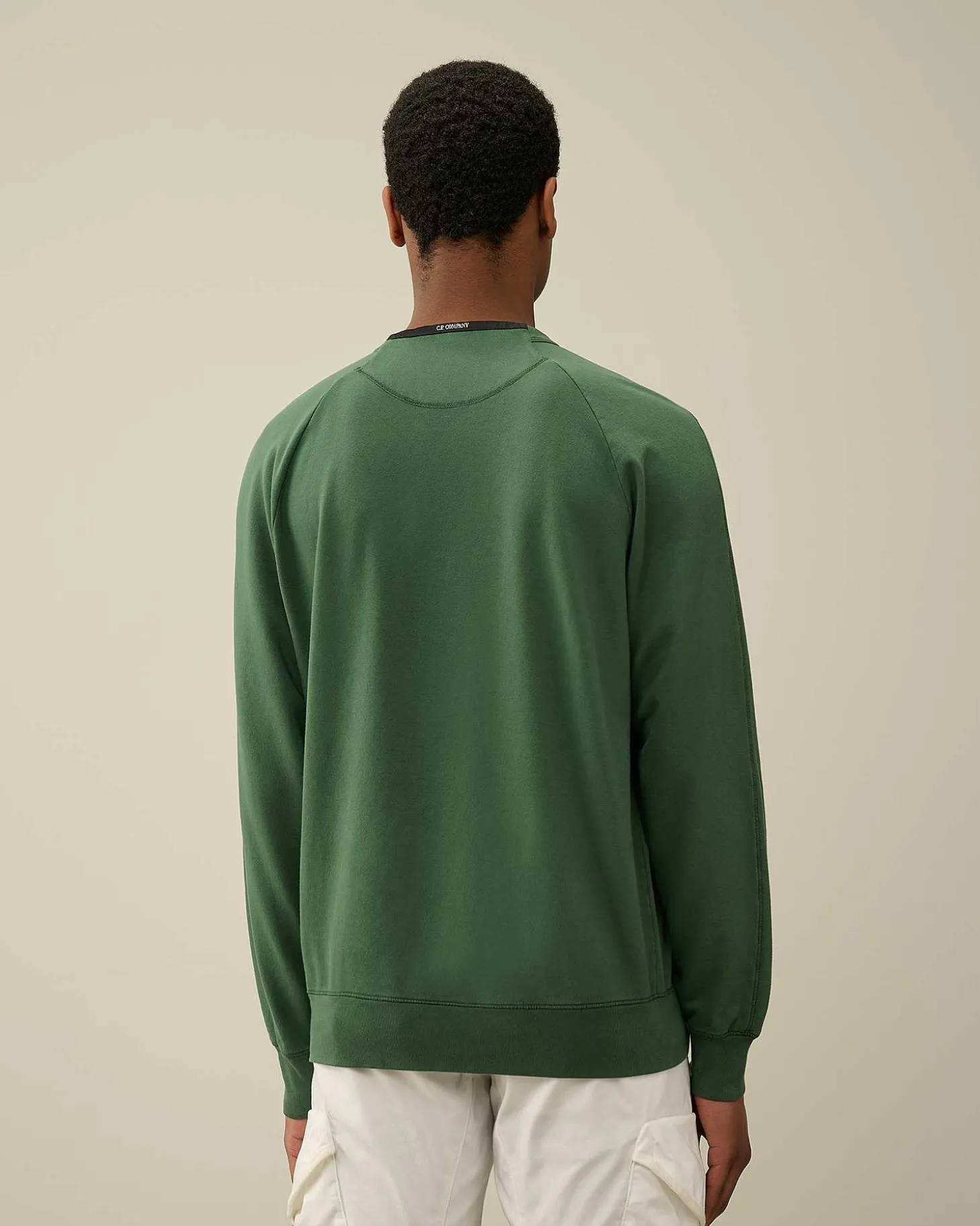 Homme C.P. Company Sweat-Shirts^Light Fleece Logo Sweatshirt