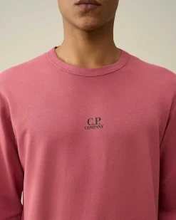 Homme C.P. Company Sweat-Shirts^Light Fleece Logo Sweatshirt