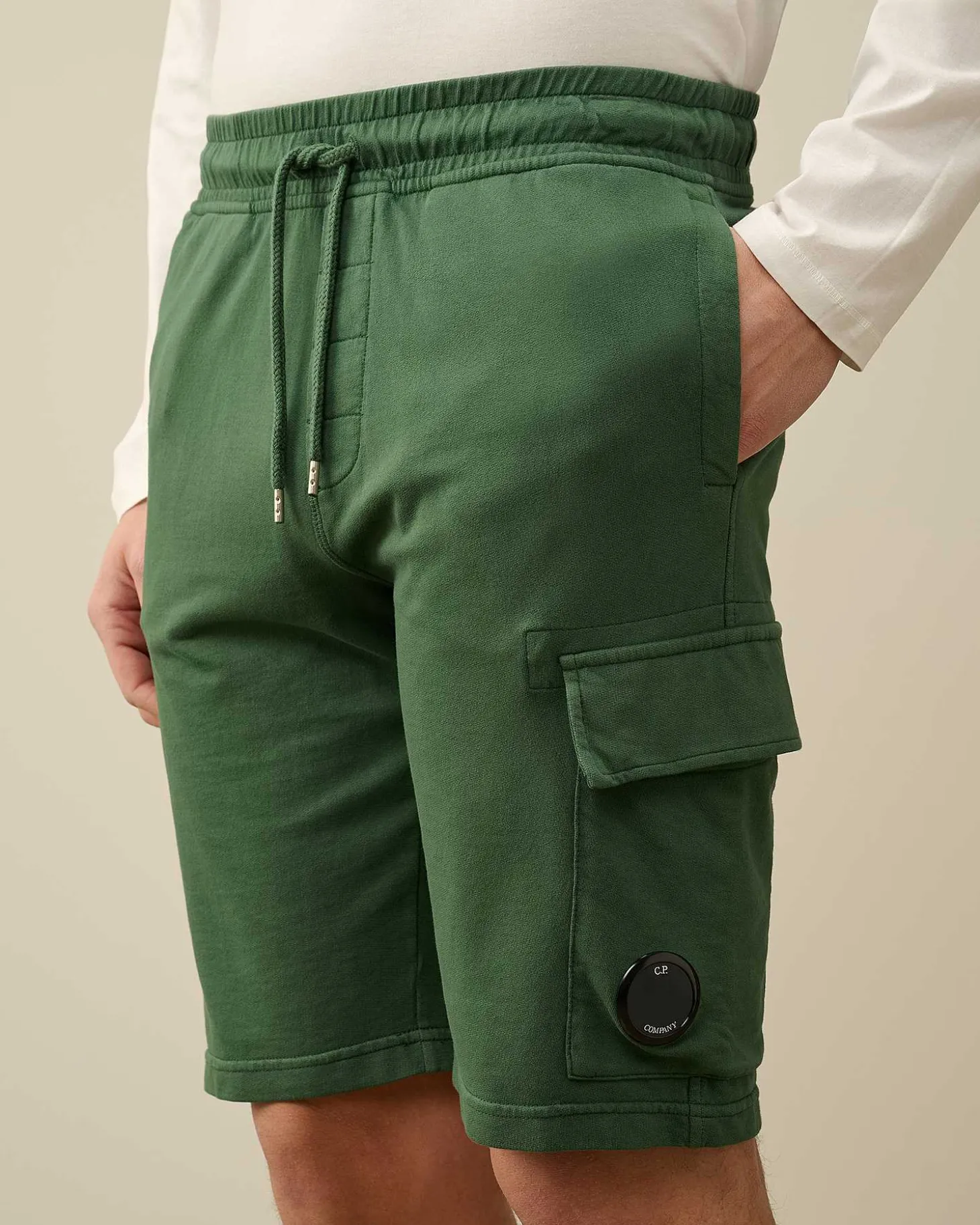 Homme C.P. Company Survêtements Et Shorts^Light Fleece Utility Shorts