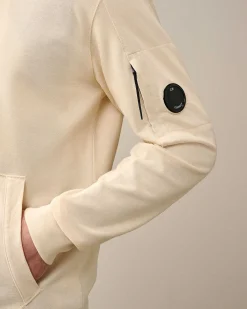 Homme C.P. Company Sweat-Shirts^Light Fleece Zipped Hoodie