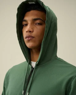 Homme C.P. Company Sweat-Shirts^Light Fleece Zipped Hoodie