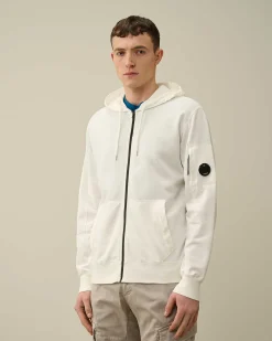 Homme C.P. Company Sweat-Shirts^Light Fleece Zipped Hoodie